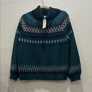 Sundance Green Knit Sweater